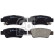 Brake Pad Set, disc brake 16805 FEBI, Thumbnail 3