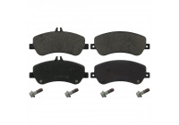 Brake Pad Set, disc brake 16808 FEBI