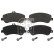 Brake Pad Set, disc brake 16808 FEBI, Thumbnail 2