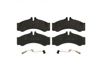 Brake Pad Set, disc brake 16811 FEBI