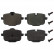 Brake Pad Set, disc brake 16812 FEBI
