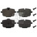 Brake Pad Set, disc brake 16812 FEBI, Thumbnail 2