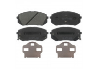 Brake Pad Set, disc brake 16816 FEBI