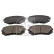Brake Pad Set, disc brake 16816 FEBI, Thumbnail 2