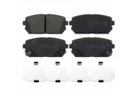 Brake Pad Set, disc brake 16817 FEBI
