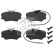 Brake Pad Set, disc brake 16818 FEBI, Thumbnail 2