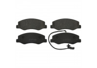 Brake Pad Set, disc brake 16819 FEBI