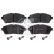 Brake Pad Set, disc brake 16820 FEBI, Thumbnail 2