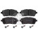 Brake Pad Set, disc brake 16820 FEBI, Thumbnail 2