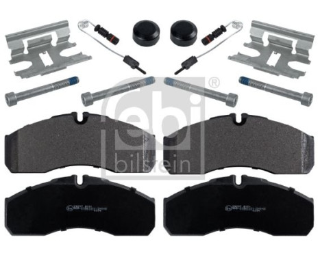 Brake Pad Set, disc brake 16821 FEBI, Image 2