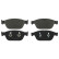 Brake Pad Set, disc brake 16822 FEBI