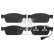 Brake Pad Set, disc brake 16824 FEBI, Thumbnail 2