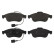 Brake Pad Set, disc brake 16828 FEBI