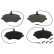Brake Pad Set, disc brake 16829 FEBI