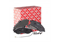 Brake Pad Set, disc brake 16830 FEBI