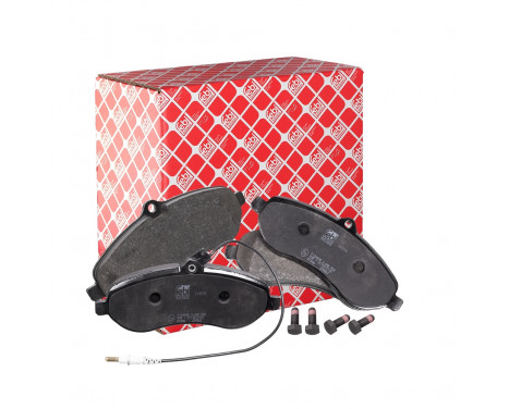 Brake Pad Set, disc brake 16830 FEBI