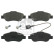 Brake Pad Set, disc brake 16841 FEBI, Thumbnail 2