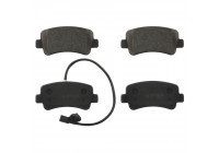 Brake Pad Set, disc brake 16843 FEBI