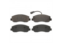 Brake Pad Set, disc brake 16845 FEBI