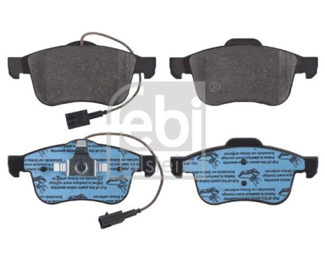 Brake Pad Set, disc brake 16847 FEBI, Image 2