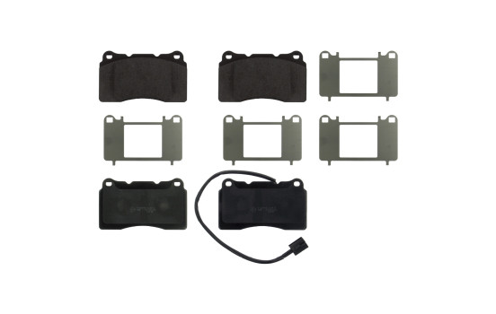 Brake Pad Set, disc brake 16848 FEBI