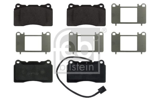 Brake Pad Set, disc brake 16848 FEBI, Image 2