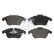 Brake Pad Set, disc brake 16850 FEBI, Thumbnail 2