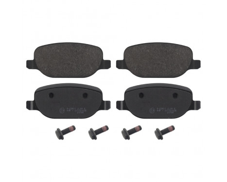 Brake Pad Set, disc brake 16851 FEBI