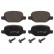 Brake Pad Set, disc brake 16853 FEBI