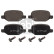 Brake Pad Set, disc brake 16853 FEBI, Thumbnail 2