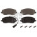 Brake Pad Set, disc brake 16854 FEBI, Thumbnail 2