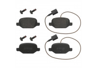 Brake Pad Set, disc brake 16856 FEBI