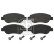Brake Pad Set, disc brake 16857 FEBI, Thumbnail 2