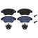 Brake Pad Set, disc brake 16859 FEBI
