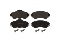 Brake Pad Set, disc brake 16866 FEBI