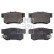 Brake Pad Set, disc brake 16873 FEBI, Thumbnail 2