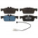 Brake Pad Set, disc brake 16874 FEBI