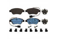 Brake Pad Set, disc brake 16876 FEBI