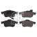 Brake Pad Set, disc brake 16881 FEBI, Thumbnail 2