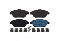 Brake Pad Set, disc brake 16888 FEBI