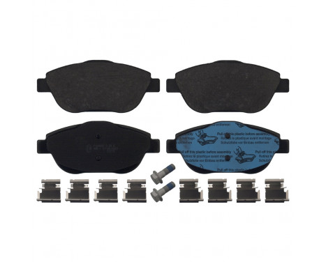 Brake Pad Set, disc brake 16888 FEBI