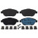Brake Pad Set, disc brake 16888 FEBI
