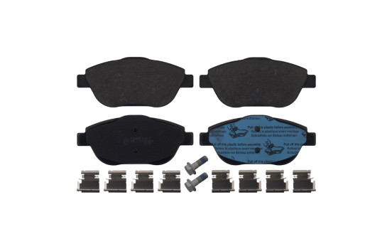 Brake Pad Set, disc brake 16888 FEBI