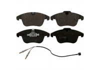 Brake Pad Set, disc brake 16889 FEBI