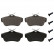 Brake Pad Set, disc brake 16891 FEBI