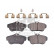 Brake Pad Set, disc brake 16891 FEBI, Thumbnail 2