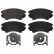 Brake Pad Set, disc brake 16892 FEBI