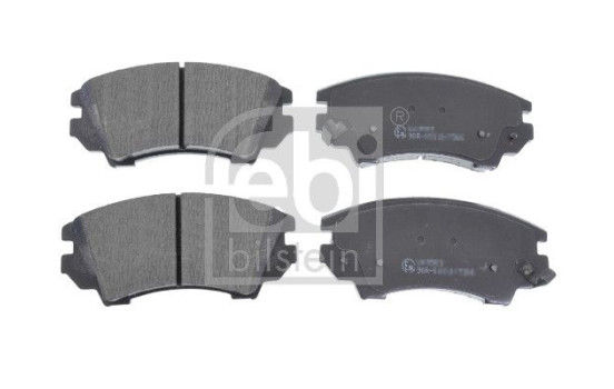 Brake Pad Set, disc brake 16892 FEBI, Image 2