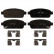 Brake Pad Set, disc brake 16894 FEBI