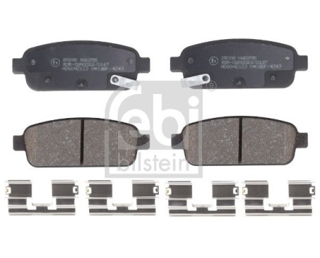 Brake Pad Set, disc brake 16894 FEBI, Image 2